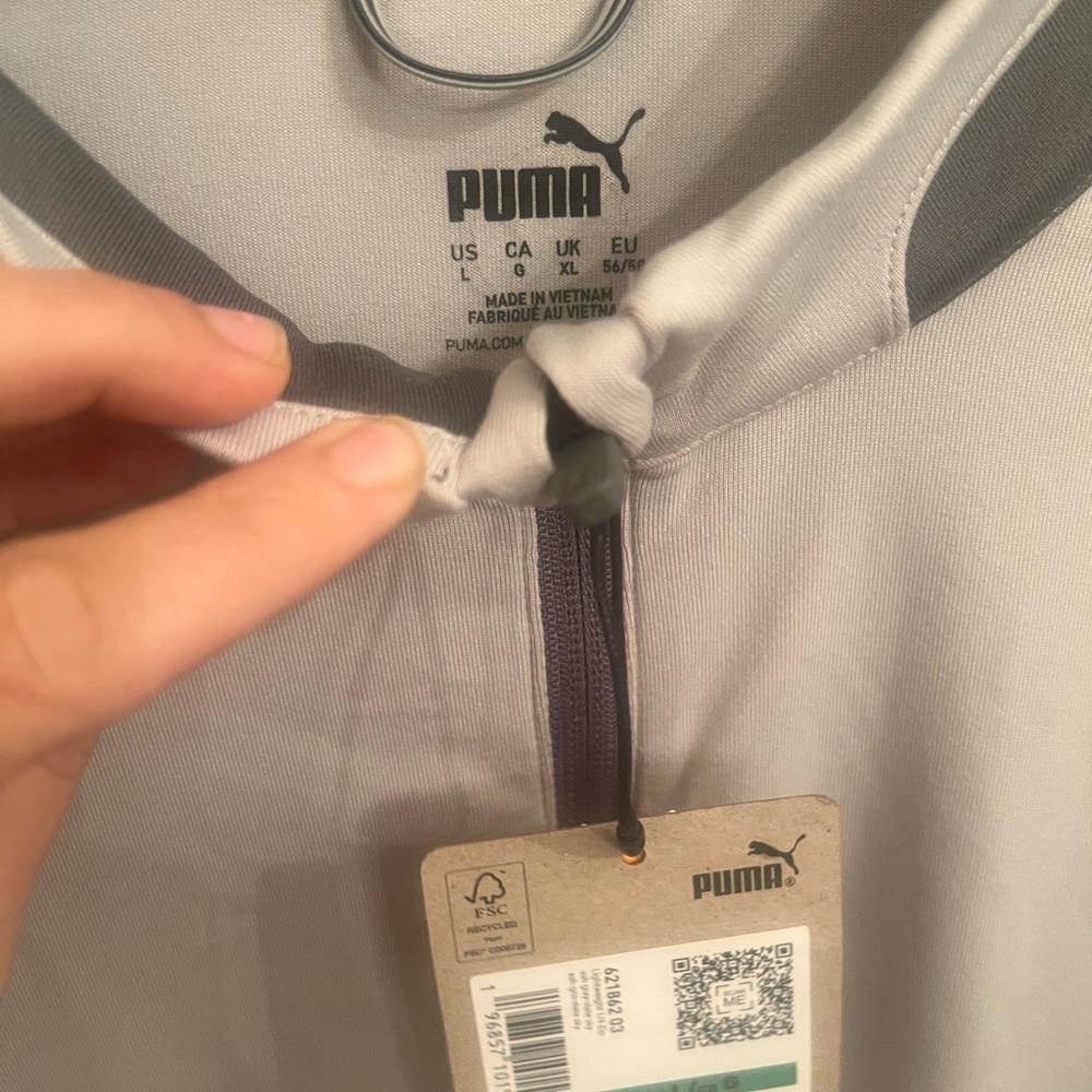 Puma Gray Men's Jacket Reilley’s Golf Classic Hilton Head - Picture 2 of 3